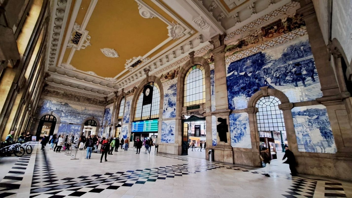 porto bahnhof sao bento