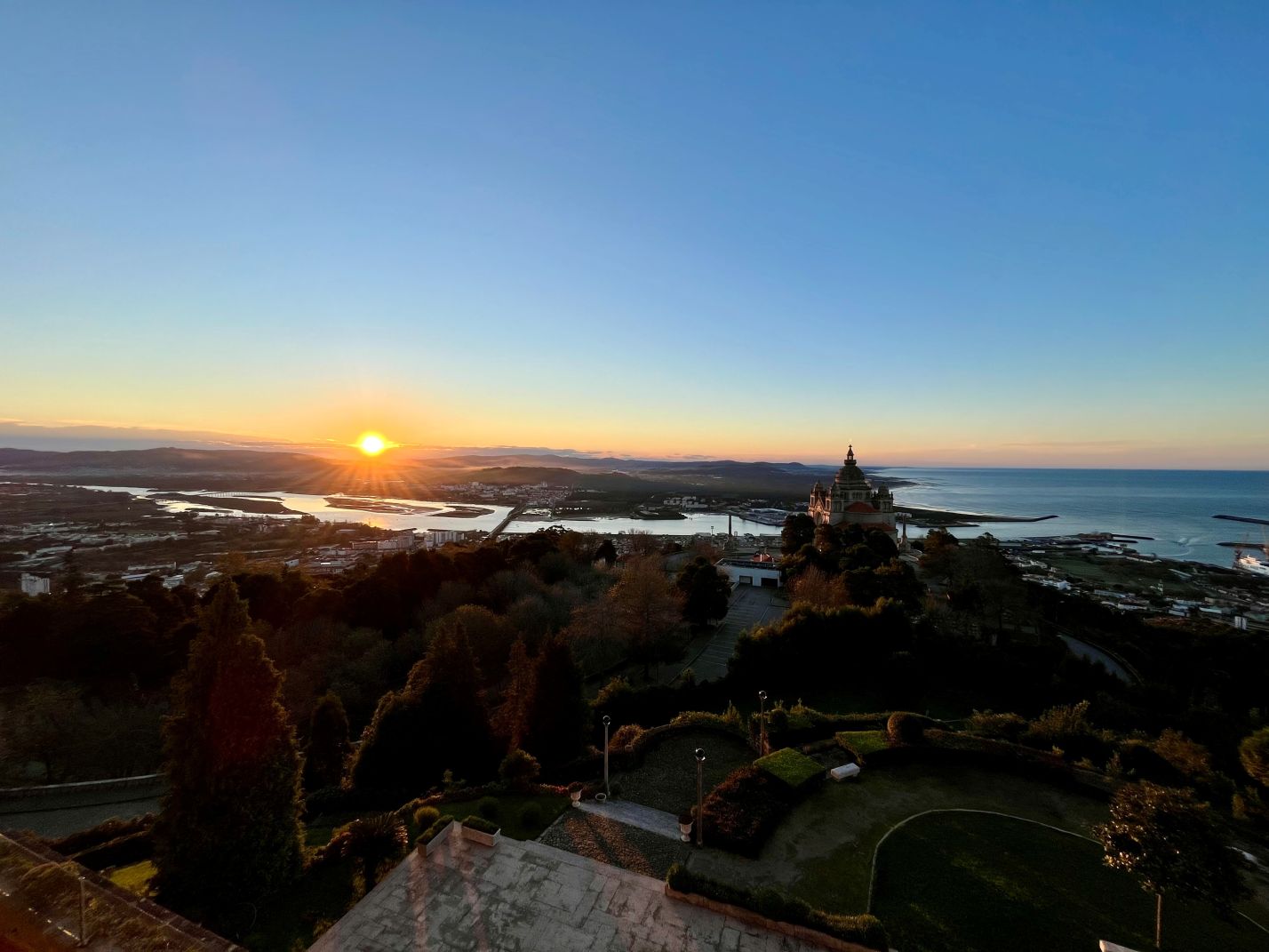 viana do castelo sonnenaufgang